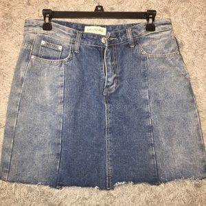 Blu Spero Jean skirt